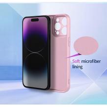 Силиконов калъф / кейс / Nano TPU за Realme Note 70T - розов гръб със защита за камерата