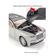 Метална кола с отварящи се врати капаци светлини и звуци Rolls-Royce Phantom 1:24