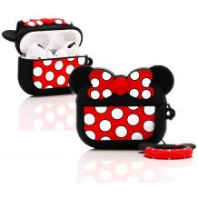 Силиконов калъф за AirPods Pro - Minnie Mouse