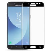Удароустойчив протектор Full Cover / Nano Flexible Screen Protector с лепило по цялата повърхност за дисплей на Samsung Galaxy J5 2017 J530 - черен