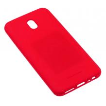 Силиконов калъф / гръб / TPU MOLAN CANO Jelly Case за Xiaomi Redmi 8A - червен / мат