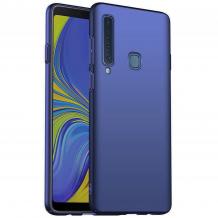 Силиконов калъф / гръб / TPU за Samsung Galaxy A9 A920F 2018 - тъмно син / мат