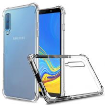 Удароустойчив силиконов калъф за Samsung Galaxy A7 2018 A750F - прозрачен