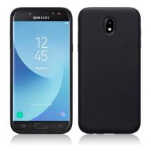 Силиконов калъф / гръб / TPU Gel Case за Samsung Galaxy J5 J530 2017 - черен / мат