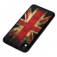 Силиконов калъф / гръб / TPU за HTC Desire 816 - Retro British Flag / my colors