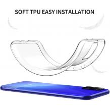 Комплект силиконов гръб със стъклен протектор за Samsung Galaxy A41