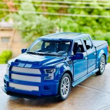 Метален джип с отварящи се врати капаци светлини и звуци Ford Shelby F350 1:24