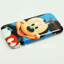 Заден предпазен твърд гръб / капак / за Samsung Galaxy S4 mini i9190 / i9195 / i9192 - Mickey Mouse