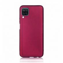 Силиконов калъф / гръб / TPU за Samsung Galaxy A22 4G - бордо / мат