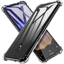 Удароустойчив ултра тънък силиконов калъф / гръб / TPU за Nokia 2.2 - прозрачен