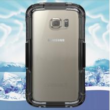 Водоустойчив калъф / Waterproof Heavy Duty Phone Case Cover за Samsung Galaxy S6 G920 - черен