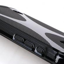 Силиконов калъф / гръб / ТПУ X Line за Samsung Galaxy S5 Active G870 - черен