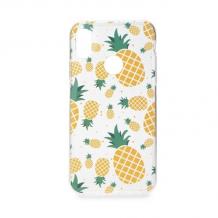 Силиконов калъф / гръб / TPU за Huawei P20 Lite - прозрачен / summer pineapple