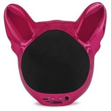 Тонколона Dog Head Bluetooth / Dog Head Bluetooth Wireless Stereo Speaker - цикламена