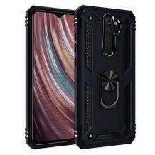 Силиконов гръб Spigen със стойка и магнитно захващане за Xiaomi Redmi Note 8 Pro - черен