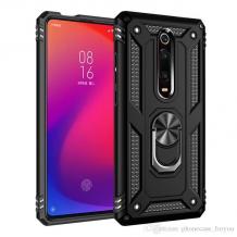 Силиконов гръб Spigen със стойка и магнитно захващане за Xiaomi Redmi 8A - черен