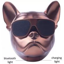 Тонколона Dog Head Bluetooth / Dog Head Bluetooth Wireless Stereo Speaker - бронзова