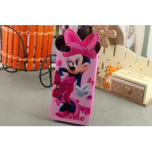 Силиконов калъф / гръб / ТПУ за Apple iPhone 4 / iPhone 4S - Pink Minnie Mouse