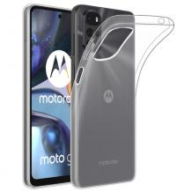 Силиконов калъф / кейс / TPU за Motorola Moto G72 - прозрачен