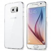 Силиконов калъф / гръб / TPU за Samsung Galaxy S6 G920 - прозрачен