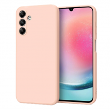 Силиконов калъф / кейс / Nano TPU за Samsung Galaxy A16 - праскова гръб със защита за камерата