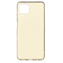 Силиконов калъф / гръб / TPU за Samsung Galaxy A22 4G - златист / мат