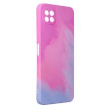 Силиконов калъф / кейс / TPU Pop Case за Samsung Galaxy A22 5G - розов / преливащ