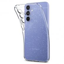 Луксозен силиконов калъф / кейс / Crystal Case TPU за Samsung Galaxy A26 5G - прозрачен / брокат