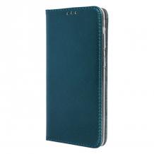 Кожен калъф Flip тефтер Magnetic Book със стойка за Samsung Galaxy A53 5G - тъмнозелен