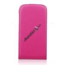 Кожен калъф Flip тефтер Flexi за Samsung Galaxy J3 2016 J320 - розов