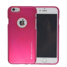 Луксозен силиконов калъф / гръб / TPU Mercury GOOSPERY Jelly Case за Apple iPhone 7 - цикламен