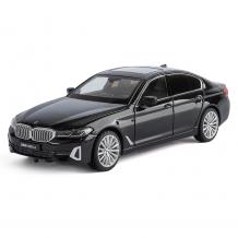 Метална кола с отварящи се врати, капаци, светлини и звуци BMW 5 Series 530LI 1:18