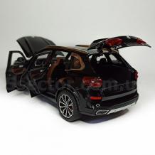 Метална кола с отварящи се врати капаци светлини и звуци BMW X5 1:24