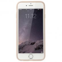 Луксозен твърд гръб Baseus Design за Apple iPhone 6 / iPhone 6S - златен