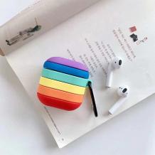 Силиконов калъф за AirPods Pro - Rainbow