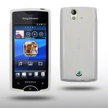 Силиконов калъф TPU Clear Sony Ericsson XPERIA RAY MT18i - White / бял /