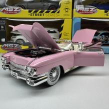 Метална кола с отварящи се врати, светлини и звуци Cadillac Eldorado Biarritz 1959 1:22