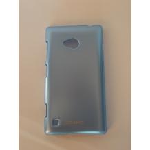 Луксозен заден предпазен твърд гръб / капак / USAMS за Nokia Lumia 720 - син / матиран