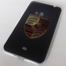 Силиконов калъф / гръб / TPU за Nokia Lumia 625 - Porsche