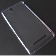 Ултра тънък силиконов калъф / гръб / TPU за Sony Xperia C3 D2533 - прозрачен