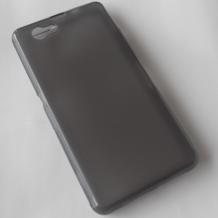 Силиконов калъф / гръб / TPU за Sony Xperia Z1 Compact - черен