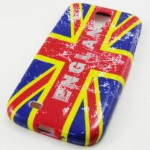 Силиконов калъф / гръб / TPU за Samsung Galaxy S4 I9500 / Samsung S4 I9505 / Samsung S4 i9515 - Union Jack Flag / England