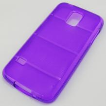 Силиконов гръб / калъф / TPU 3D за Samsung Galaxy S5 mini G800 / Samsung S5 Mini - лилав