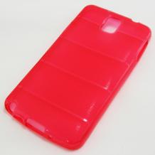Силиконов гръб / калъф / TPU 3D за Samsung Galaxy Note 3 N9005 - червен