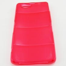 Силиконов калъф / гръб / TPU 3D за Sony Xperia Z1 Compact D5503 - червен