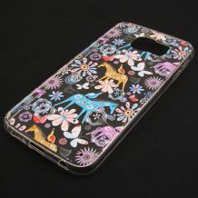 Ултра тънък силиконов калъф / гръб / TPU Ultra Thin за Samsung Galaxy S6 G920 - прозрачен / animals