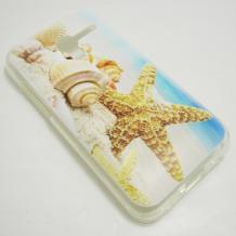 Силиконов калъф / гръб / TPU за Alcatel One Touch Pop D3 4035D - Summer