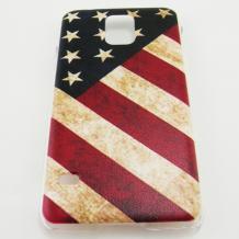 Твърд гръб / капак / за Samsung Galaxy S5 G900 - Retro American Flag