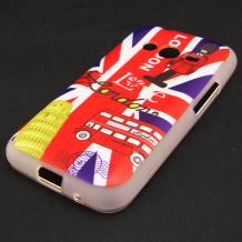 Силиконов калъф / гръб / TPU за Samsung Galaxy Ace 4 G313 - I Love London