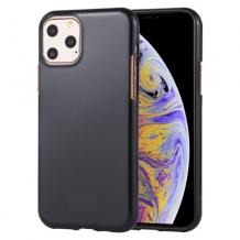 Луксозен силиконов калъф / гръб / TPU NORDIC Jelly Case за Apple iPhone 11 Pro - черен